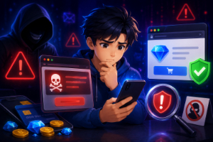 ระวังมิจฉาชีพ! วิธีเช็คเว็บเติมเกมปลอมและกลโกงที่พบบ่อย